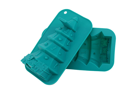 定制硅膠圣誕樹蛋糕模 定制硅膠圣誕樹蛋糕模