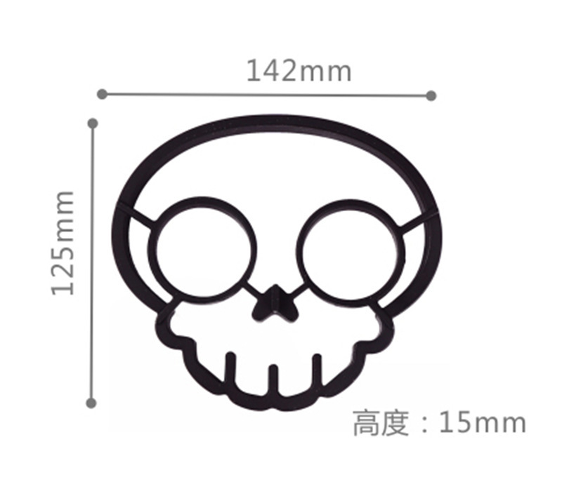 骷髏頭煎蛋器 骷髏頭煎蛋器