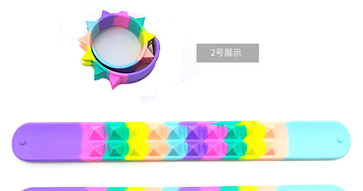 硅膠狼牙拍拍尺,狼牙啪啪手環,硅膠釘釘拍拍尺  硅膠狼牙拍拍尺,狼牙啪啪手環,硅膠釘釘拍拍尺