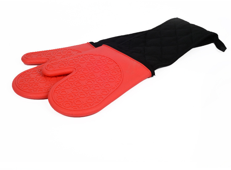 硅膠加長手套紅色 硅膠加長手套紅色